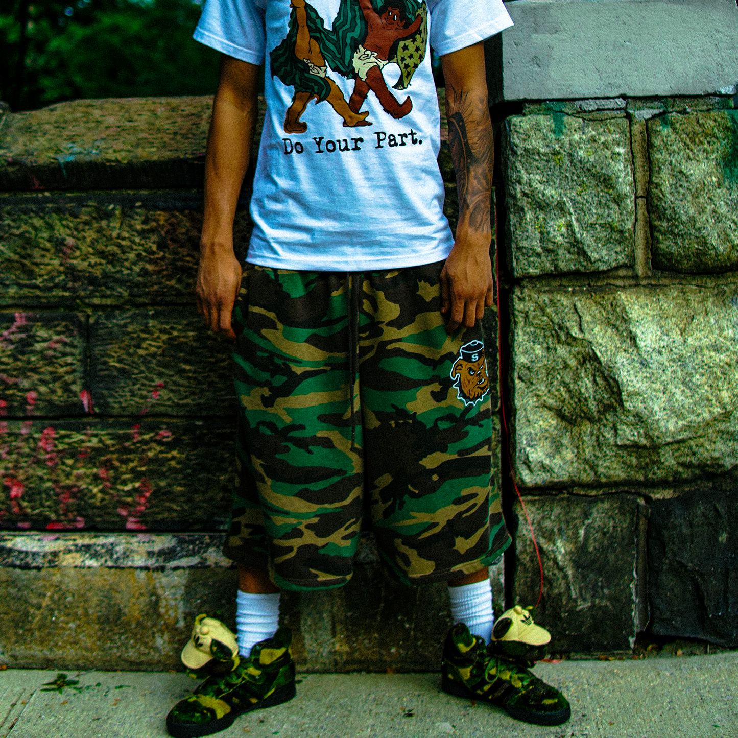 Hellhound Camo Shorts