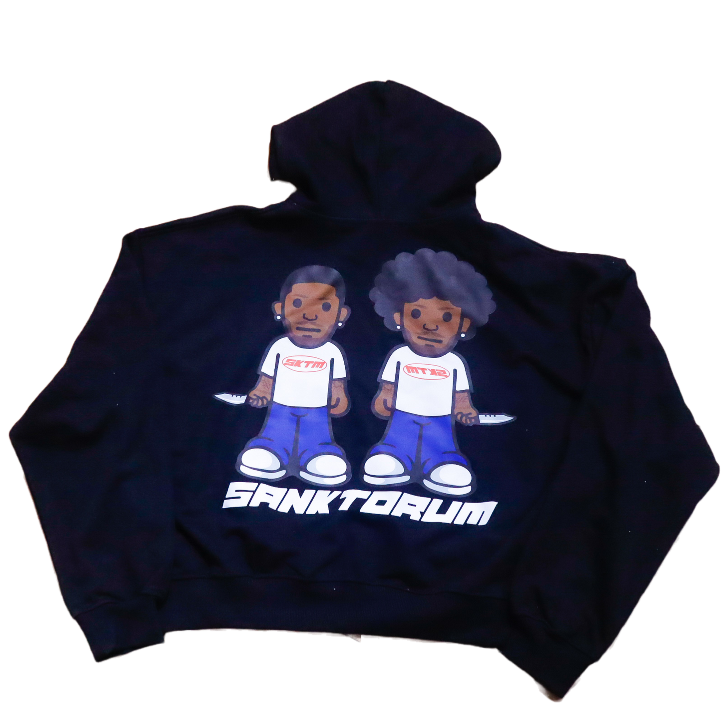 Twins Cropped Zip-Up